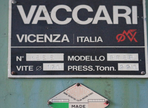 Vaccari 220 ton 170mm - immagine 3