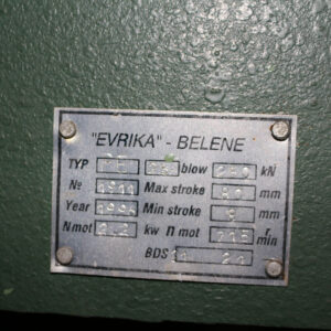 Evrika Belene 25 ton