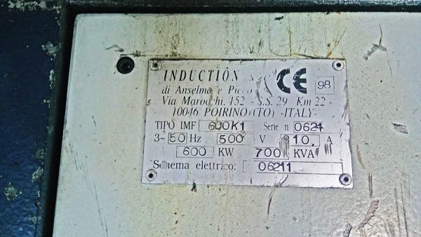 Induction 600 kW - immagine 4