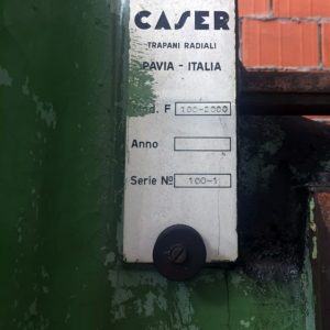 Trapano radiale Caser